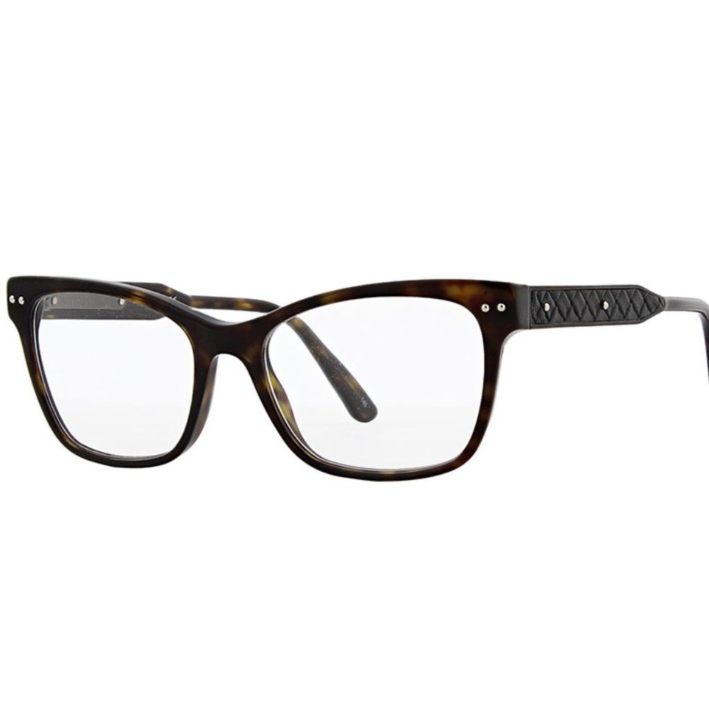 Bottega Veneta Bv0016o Women's Havana Eyeglasses
